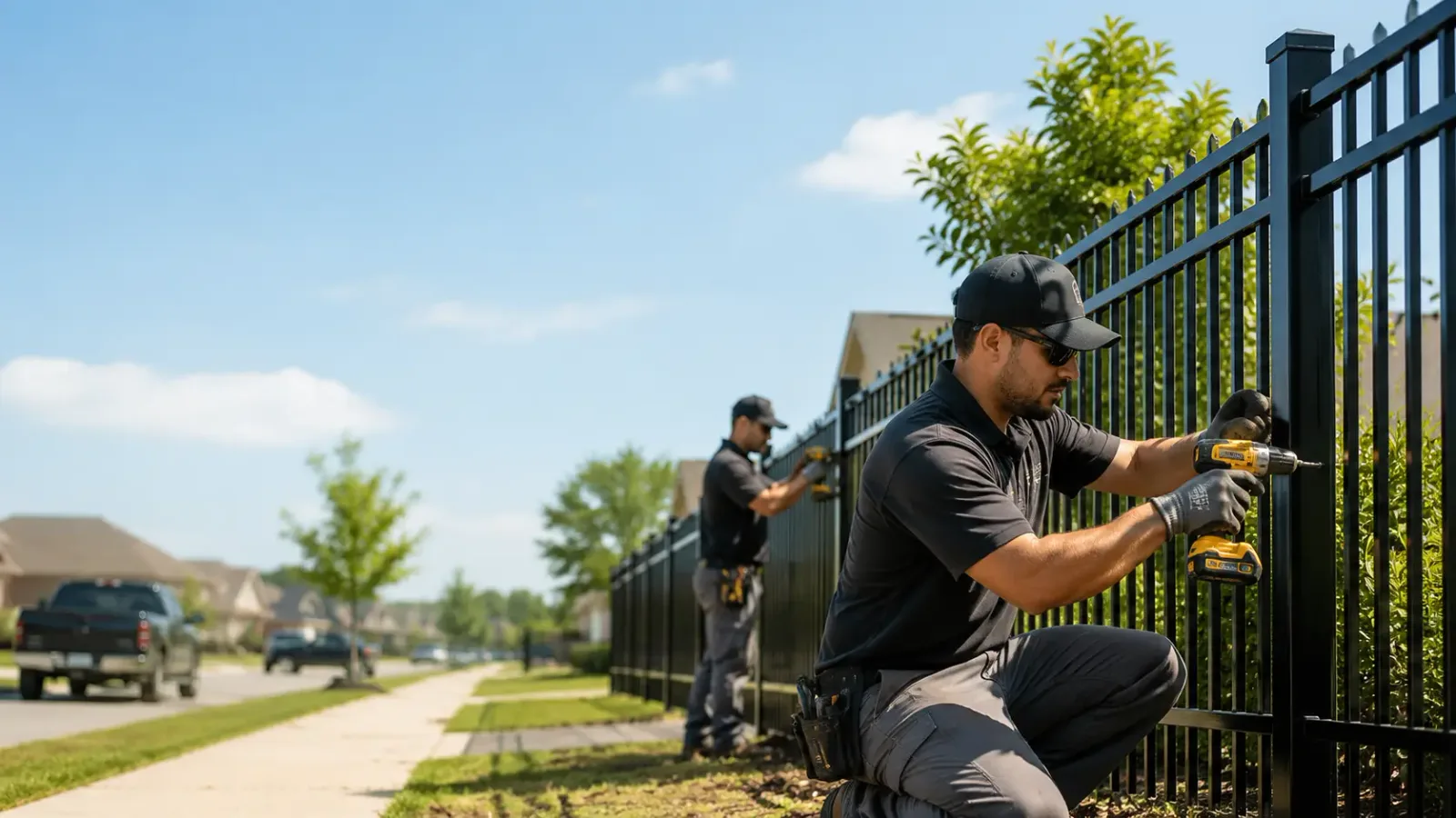 Metal Fence Installation in Charlevoix, MI